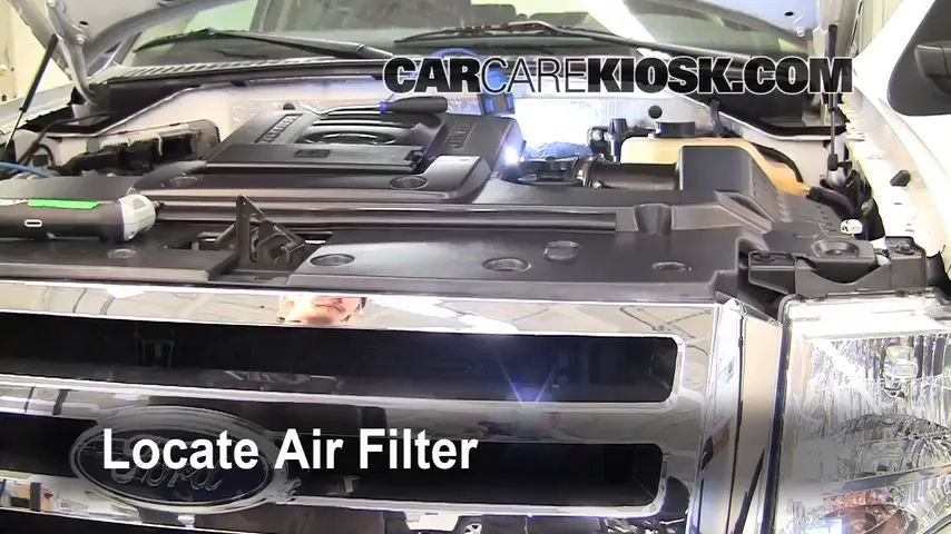 2007 Ford Expedition EL Eddie Bauer 5.4L V8 Filtre à air (moteur)
